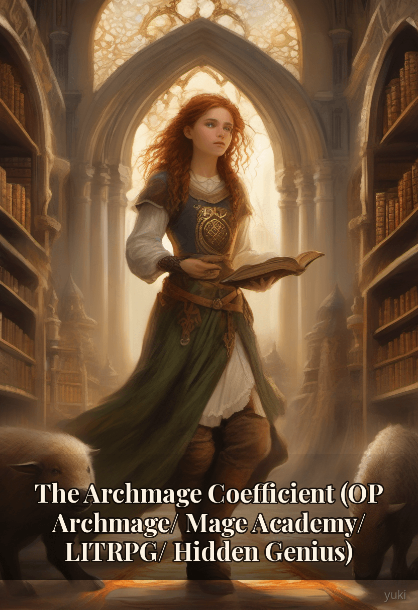 The Archmage Coefficient (OP Archmage/ Mage Academy/ LITRPG/ Hidden Genius) cover